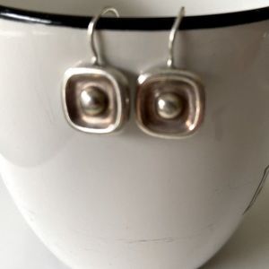 Silpada 2-tone earrings